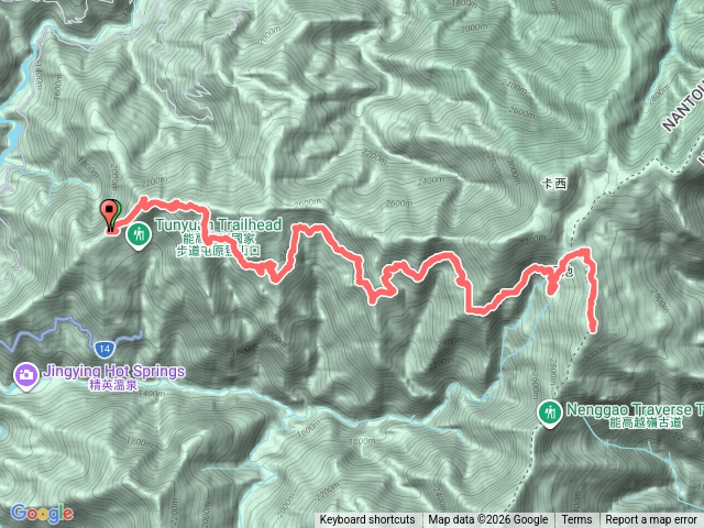 雲天宮➡️天池山莊➡️南華山