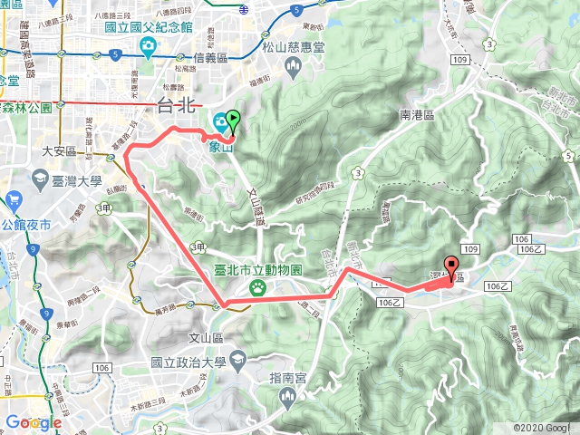 象山拍101黃昏入夜