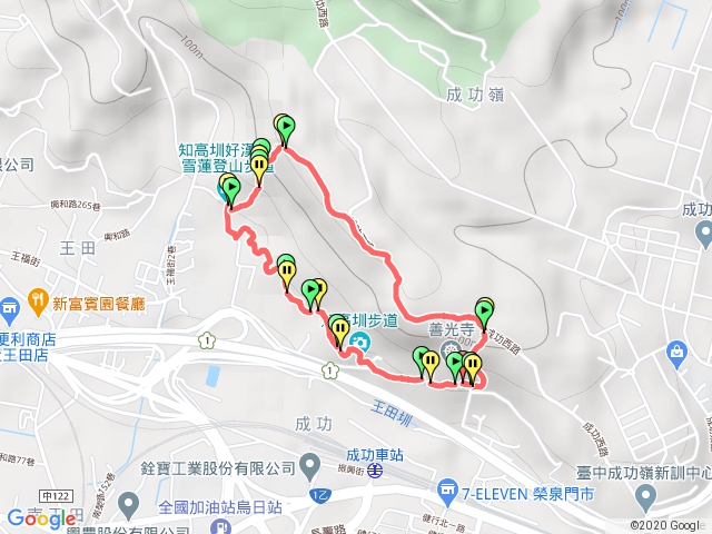 知高圳雪蓮步道