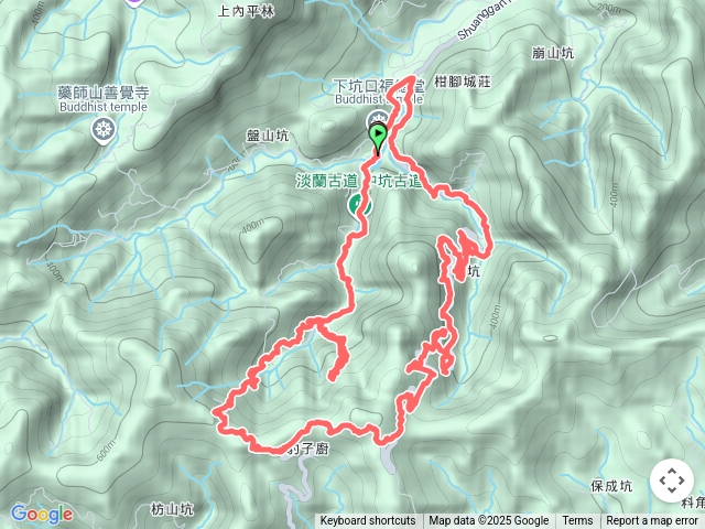 2021-08-15 雙溪中坑橋～中坑古道～北豹子廚山～坪雙產業道路O繞