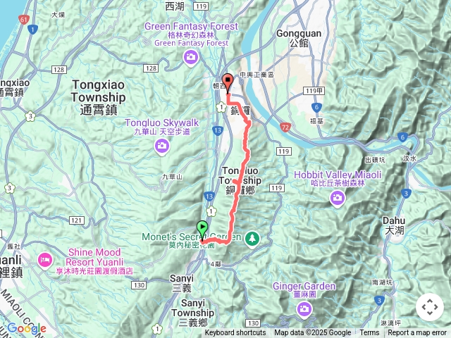 三員縱走（由雙峰路上慈惠寺小O繞）