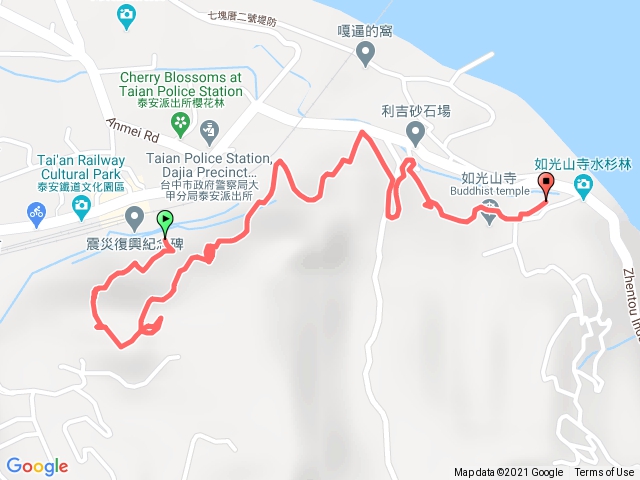 泰安登山步道-如光寺