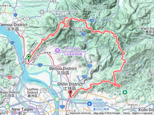 2026.04.09 台北大縱走1-5段(關劍縱走)預覽圖