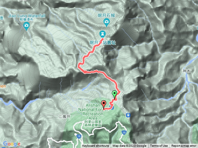 塔山步道+眠月線