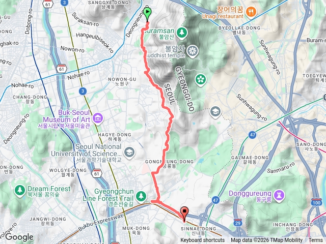 首爾環林道3+4