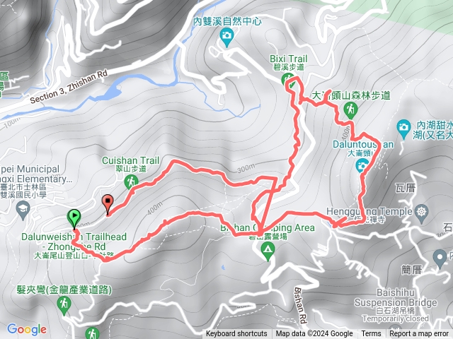 113．08．06大崙尾山及大崙頭山（大崙頭尾山親山步道－大崙頭山森林木棧步道－碧溪步道－翠山步道