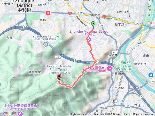華夏科大，避開公墓到烘爐地