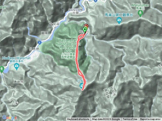 八仙山（來回）