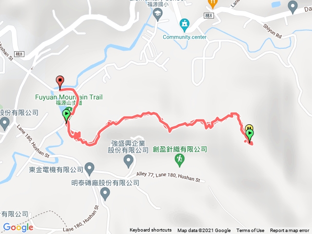 福源山步道到4號涼亭短走