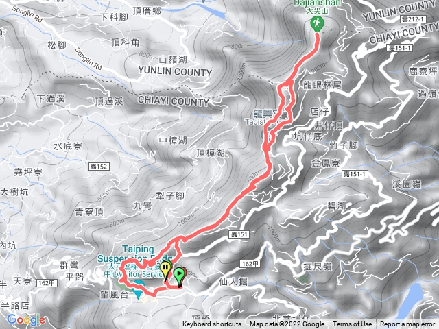 雲嘉五連峰縱走