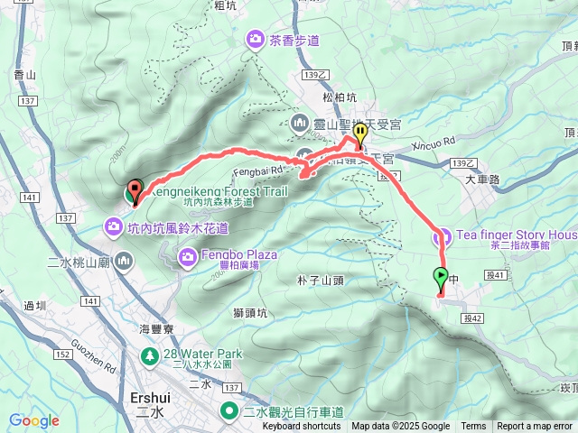 坑內坑順走松柏嶺山預覽圖