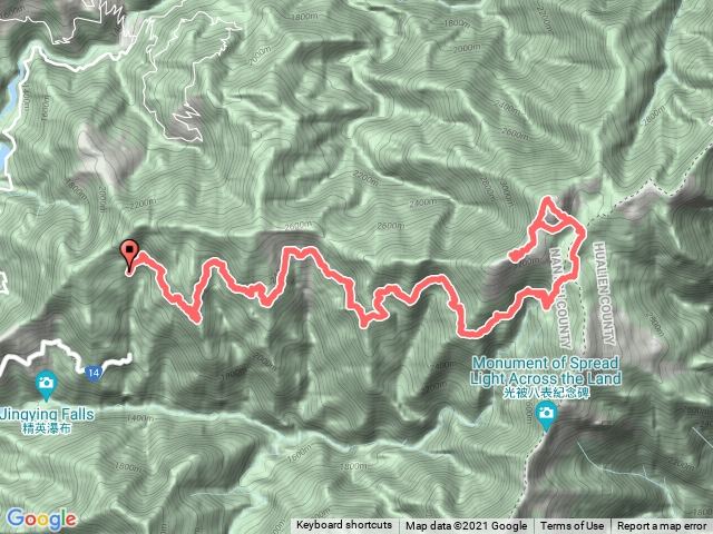 奇萊主山南南峰(深堀山)