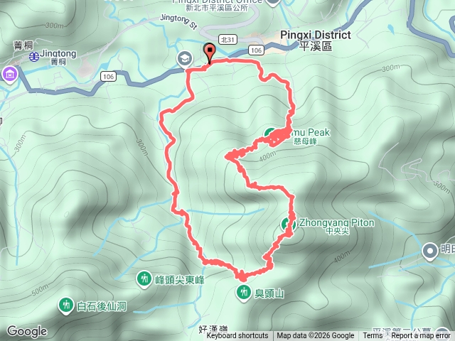 科科的小黃山東勢格古道O繞預覽圖