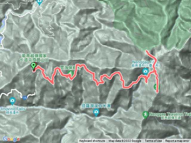 1122-24 奇萊南華