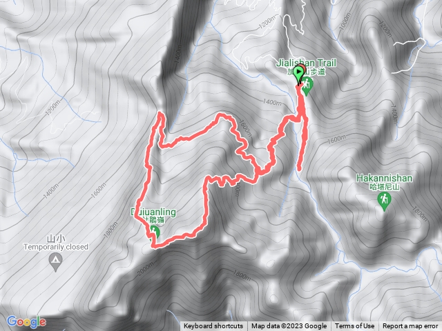 加里山杜鵑嶺P型