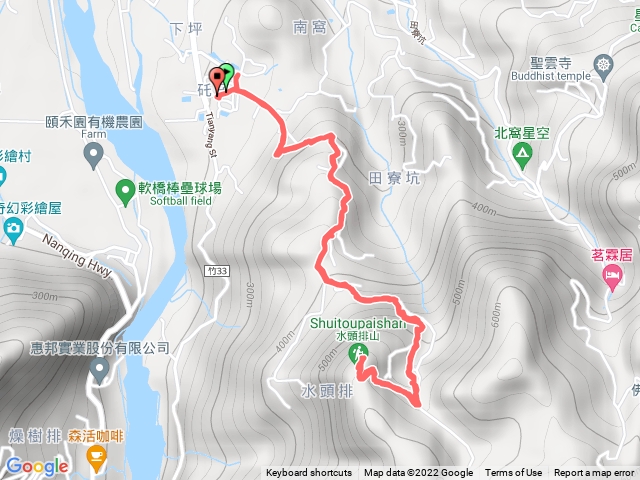水頭排山（田寮國王宮—木頭山飛行場）