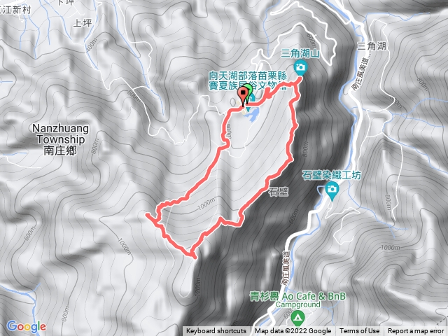 三角湖山-向天湖-光天高山-O型路線 2022-04-10