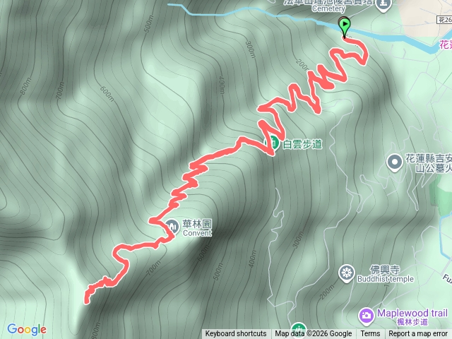 白雲步道終點-初音山預覽圖