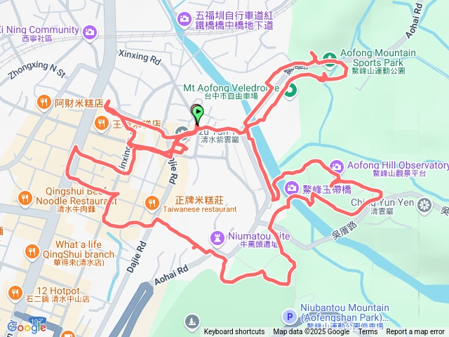 清水鰲峰山散散步