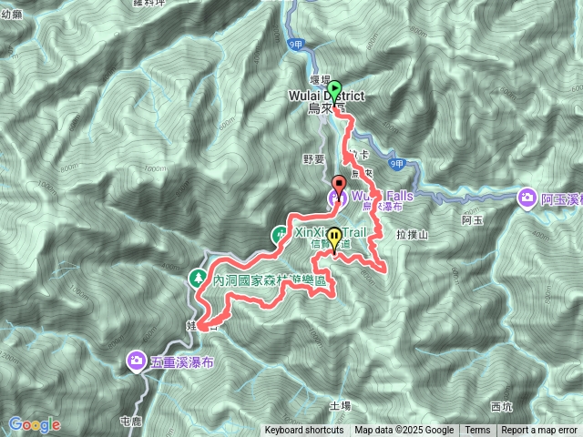 大刀山內洞林道