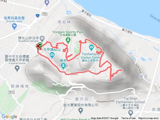 鐵砧山O型路線