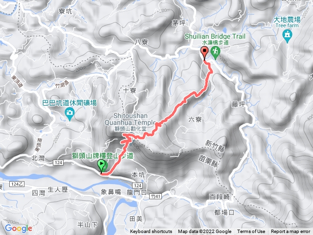 20220807獅山古道 頭進 尾出