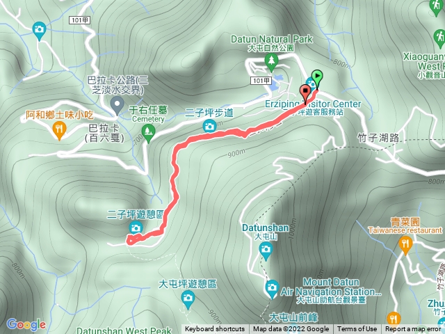 陽明山二子坪步道