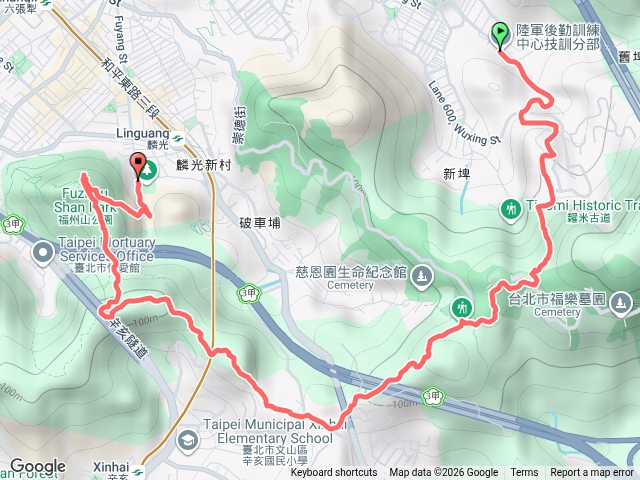 吳興街到富陽公園