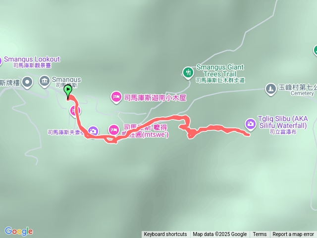 司立富瀑布步道