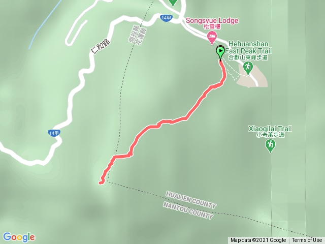 合歡山東峰2021-02-09