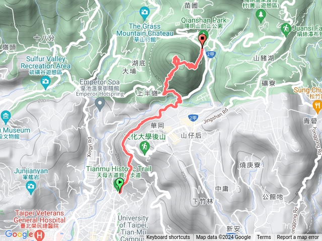 簡單駭客 天母古道+紗帽山