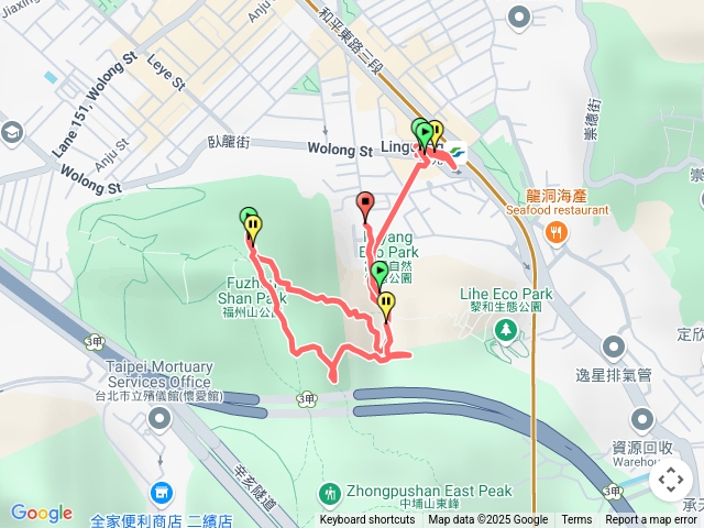 富陽生態福州山公園親山步道
