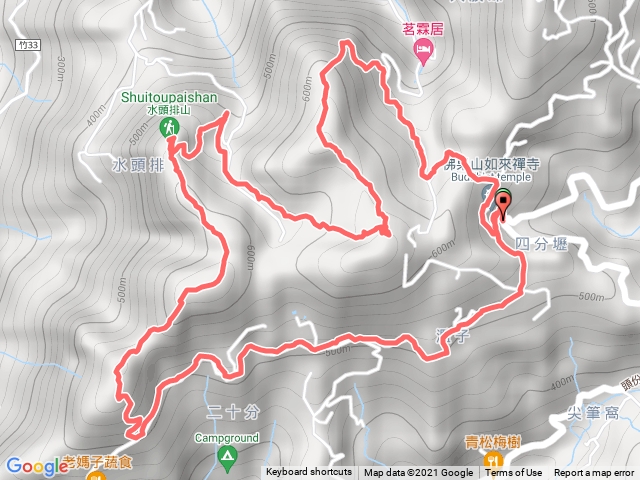 田寮山、毯子山、水頭山、薯園山連走