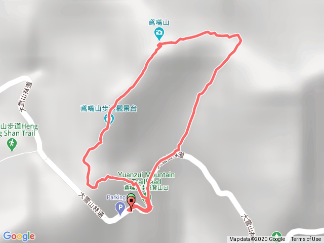 鳶嘴山小O形