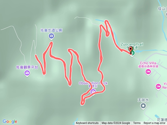 佐倉步道3.5公里處崩塌預覽圖