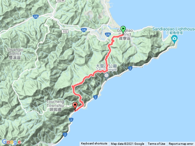 草嶺古道/桃源谷/大溪步道縱走