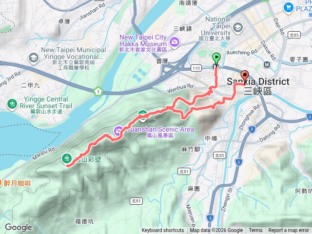 2026微笑山線｜第四段【鳶山山系】鳶山彩壁段預覽圖