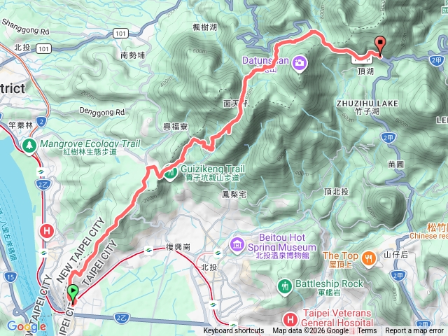 大縱走第一段關渡-二子坪