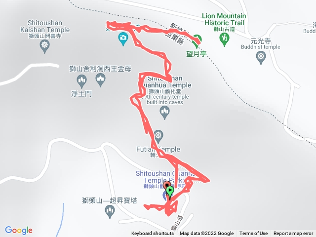 2022-0529獅頭山古道