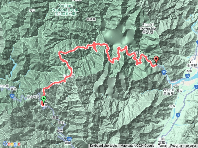 2024.08.22-25 向陽上世新谷-賽珂山-闊闊斯山-闊闊斯隧道仙人掌-八通關東段出南安預覽圖