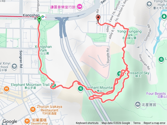 象山一線天-象山-永春岡公園-松德站預覽圖