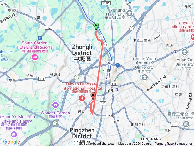 老街溪自行車道