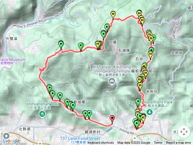 第四段台北內湖雙心大縱走