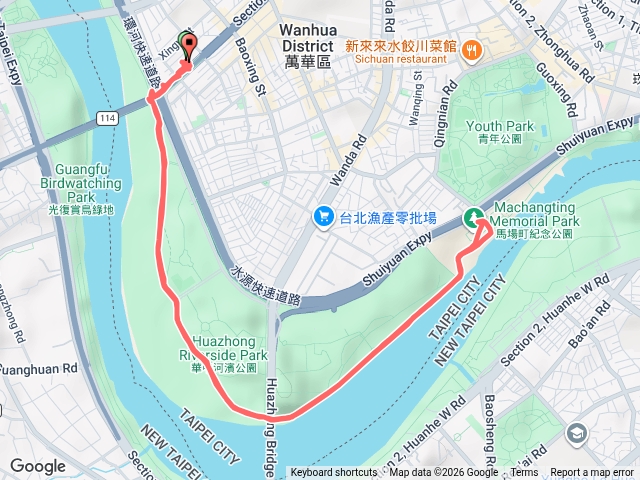 河濱健走