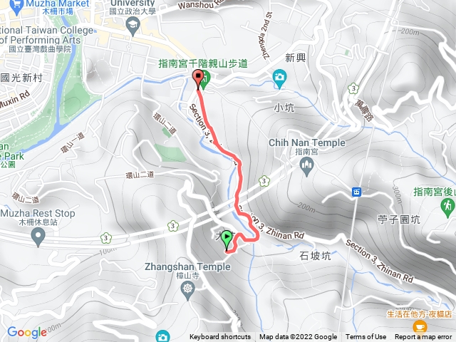 樟山寺到政大