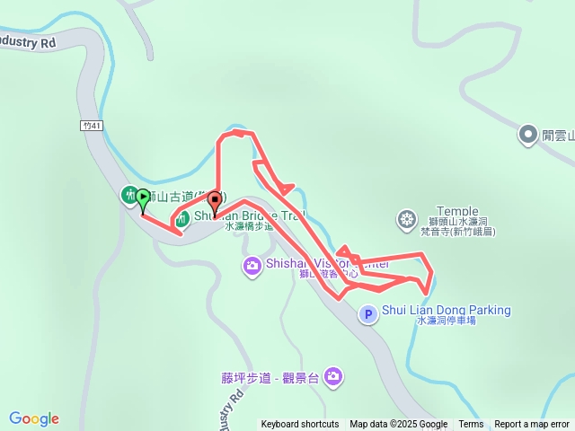 獅頭山風景區-水濂橋步道預覽圖