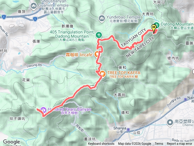 大棟山步道