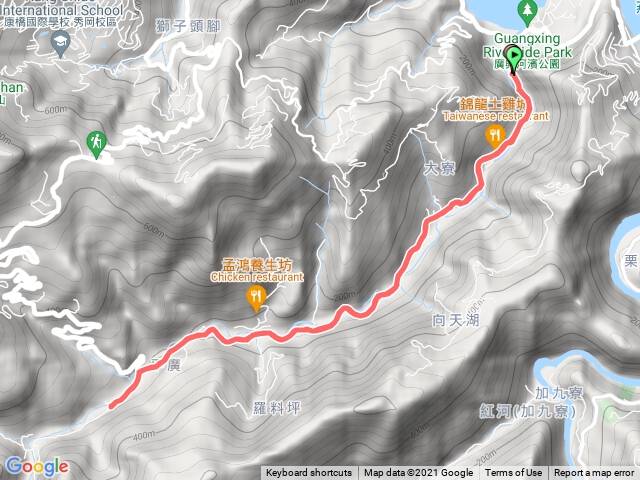 山林涼馬拉松(新店受玄宮-育空營區來回)