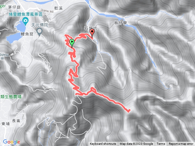 埔里石盤坑、獅凸魯山步道預覽圖