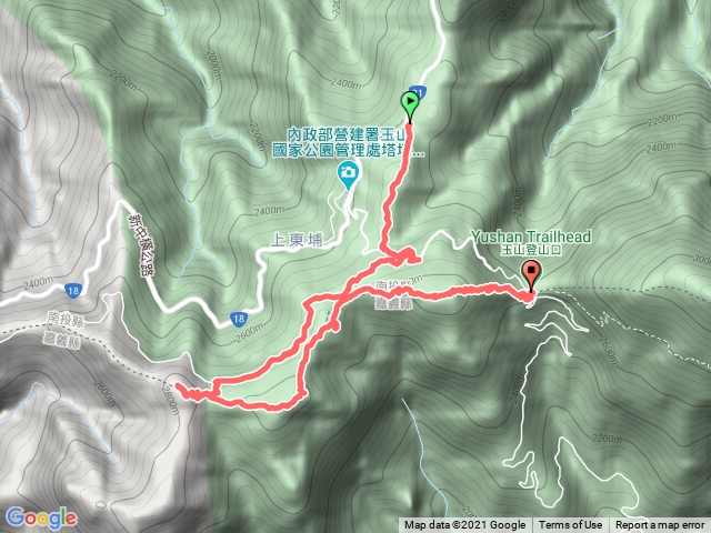 鹿林山 麟趾山 玉山登山口